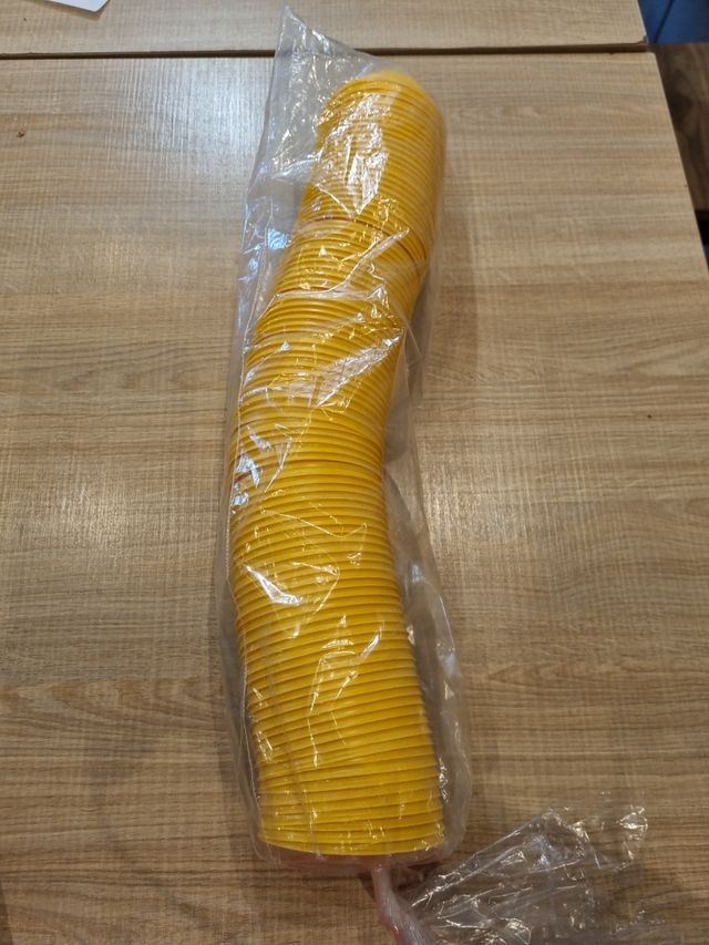 100 uds. Tapa Plástico Vaso Deshechable 8oz/ 240ml