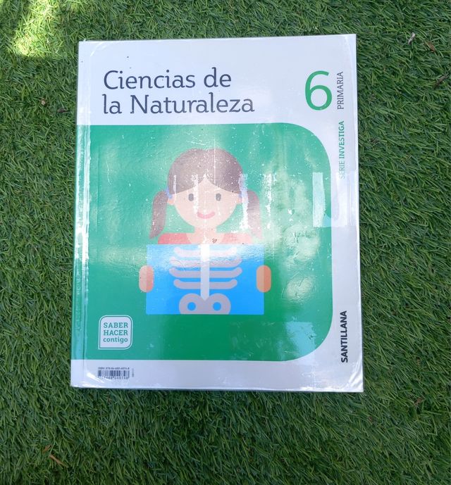 Libro de texto Ciencias de la Naturaleza 6°