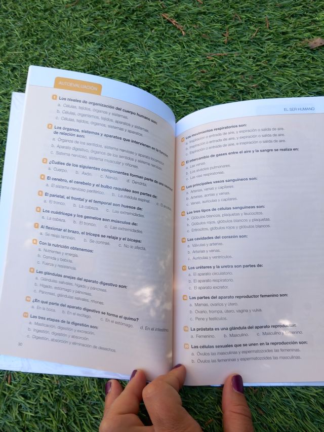 Libro de texto Ciencias de la Naturaleza 6°