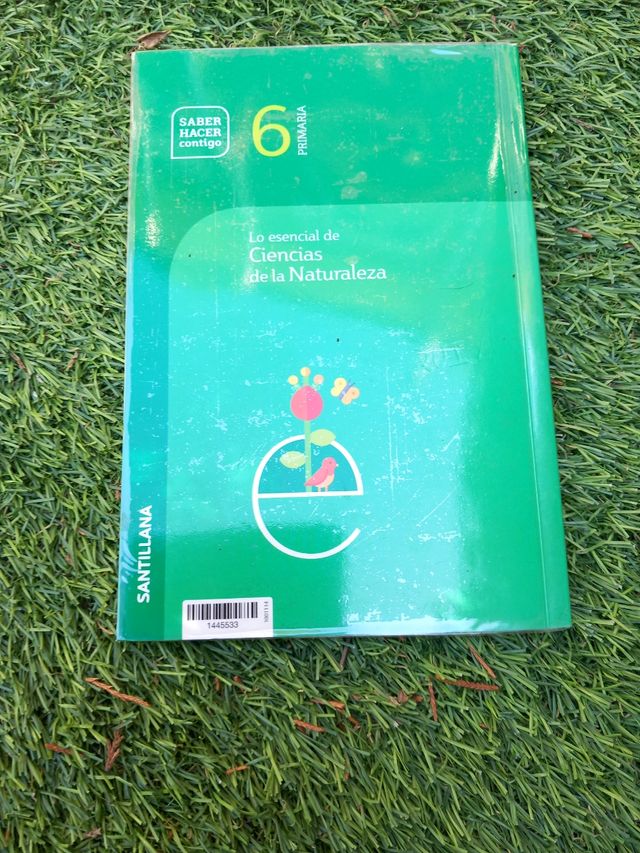 Libro de texto Ciencias de la Naturaleza 6°