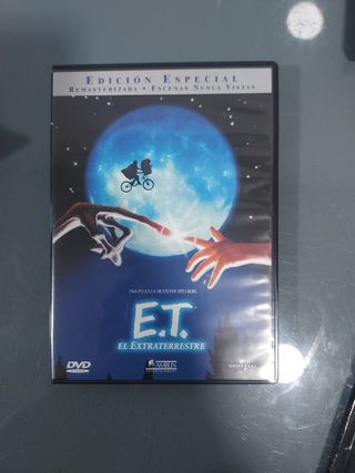 E.T.El extraterrestre. Dvd. Cine clásico. Pelìcula