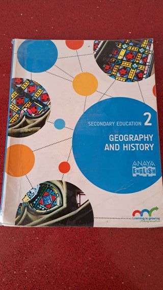 Libro Geografía e Historia  2ºESO ANAYA ENGLISH