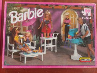 Set 2 Puzzle Barbie Vintage 100 pz 1995