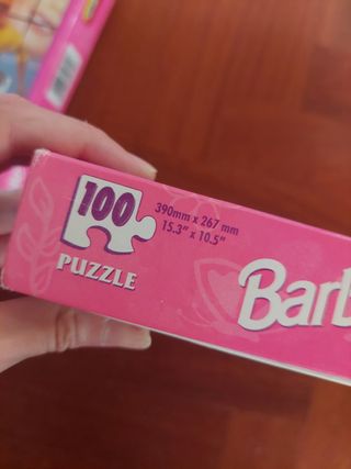 Set 2 Puzzle Barbie Vintage 100 pz 1995