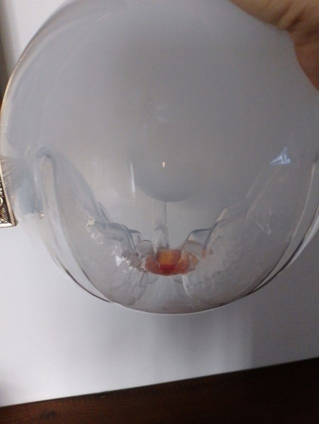 Lampara bombo cristal murano (17....