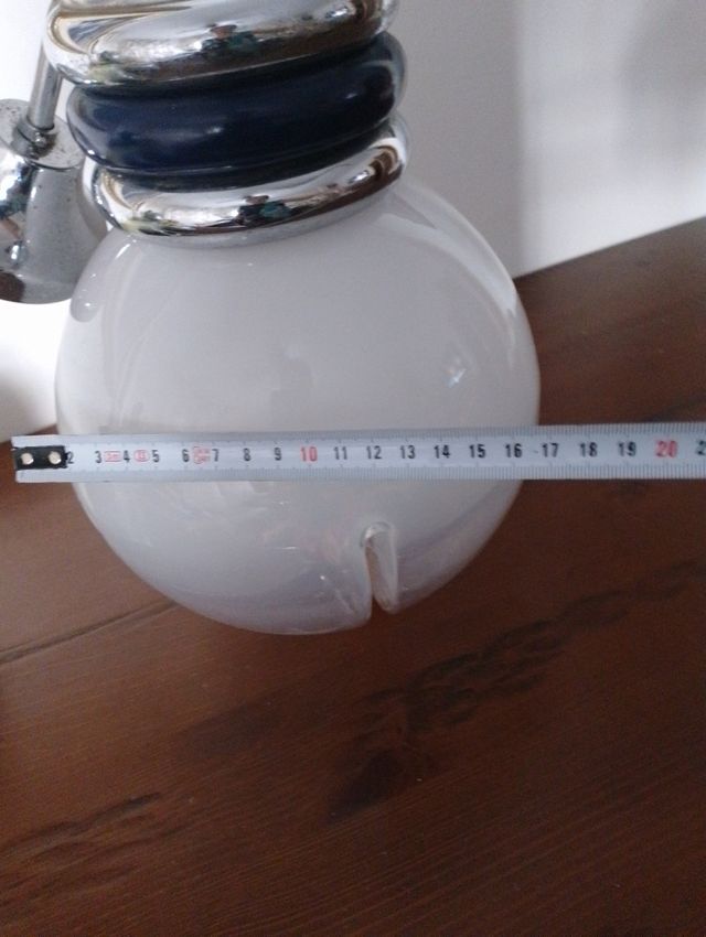 Lampara bombo cristal murano (17....
