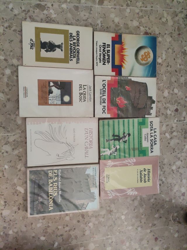 Molti libri in catalano