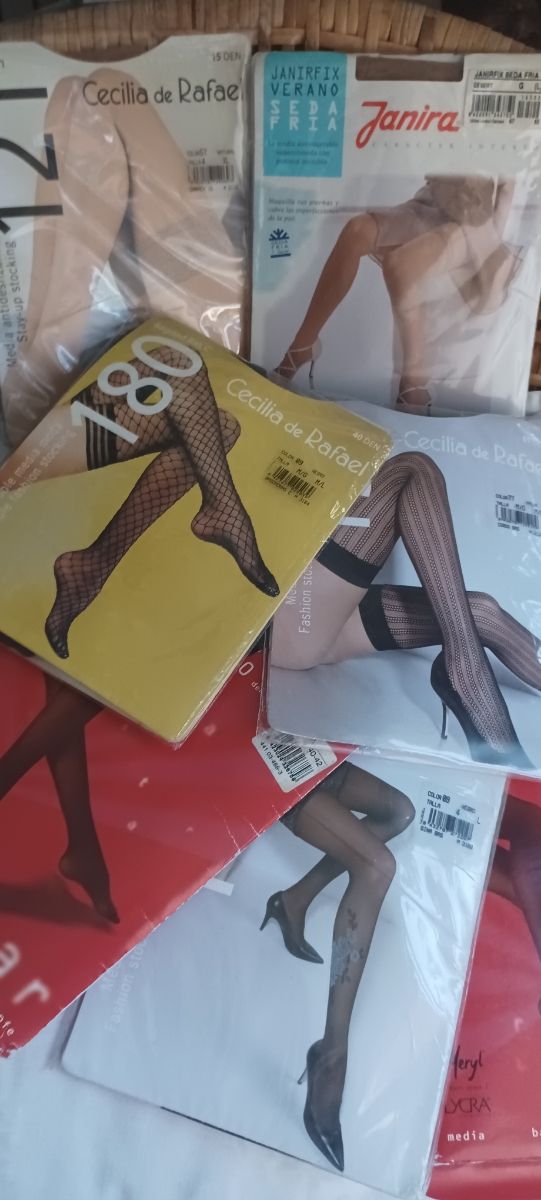 Pack7 medias tallas XL y L nuevas