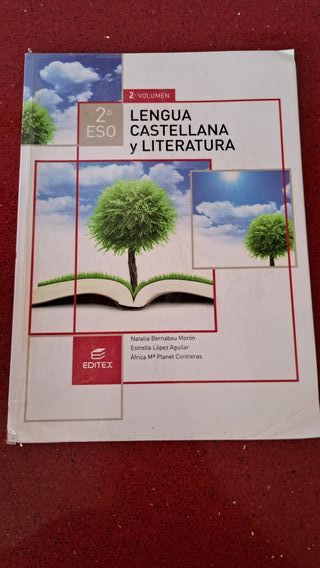 Libro de Lengua Castellana 2ºESO EDITEX
