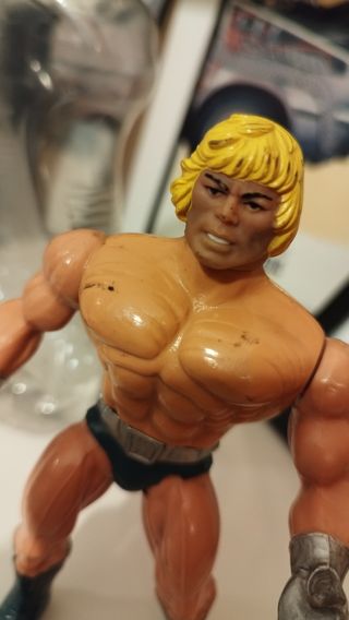 Heman He-man Masters espada luminosa laser power