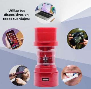 Adaptador enchufe universal