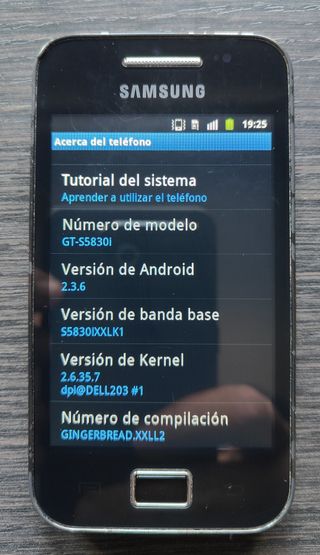 SAMSUNG GALAXY ACE GT-S5830 LIBRE