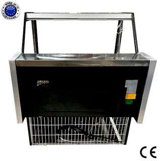 📢 VITRINA CHARCUTERA DE CRISTAL CURVO 📢