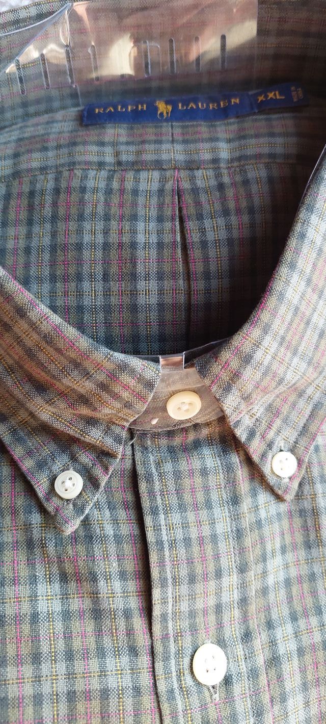 Camisa M/L Ralph Lauren Hombre XXL A ESTRENAR