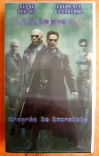 Vendo VHS "MATRIX".