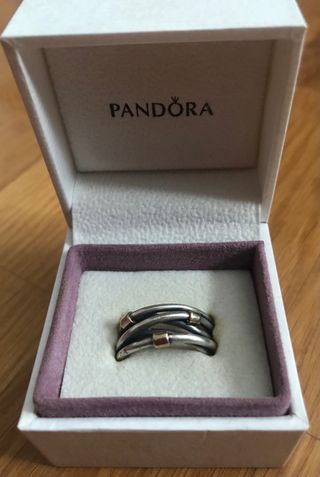 Anillo Pandora talla pequeña