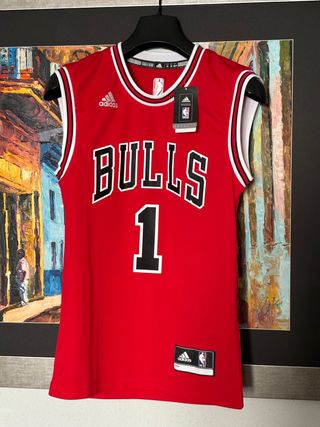 Camiseta Baloncesto Adidas. Chicago Bulls 1