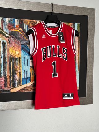 Camiseta Baloncesto Adidas. Chicago Bulls 1
