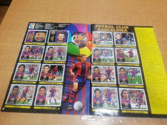 album cromos  liga 98-99