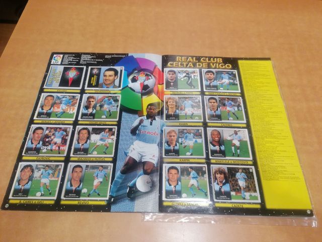 album cromos  liga 98-99