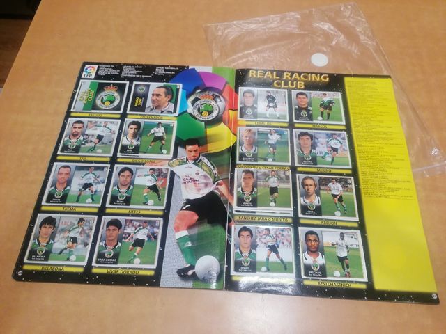 album cromos  liga 98-99