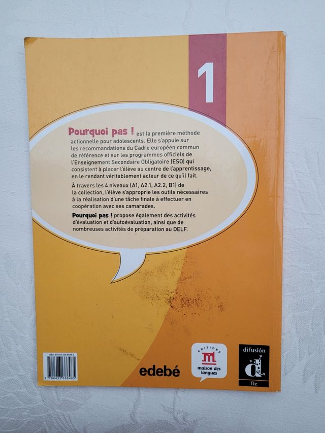 Pourquoi pas! 1° ESO Con CD Ed. Edebé IMPECABLE