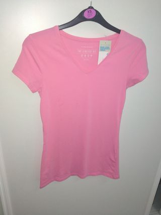camiseta rosa Nueva