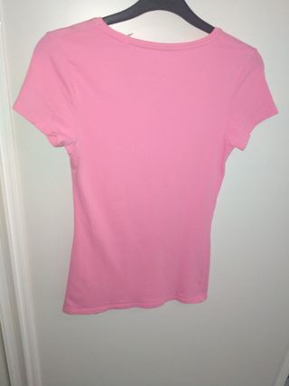 camiseta rosa Nueva