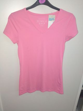 camiseta rosa Nueva