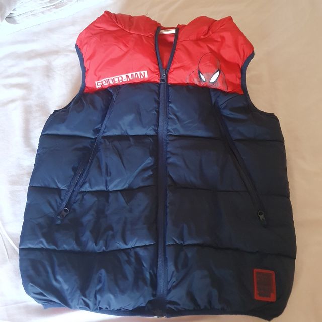 Chaleco acolchado Spiderman