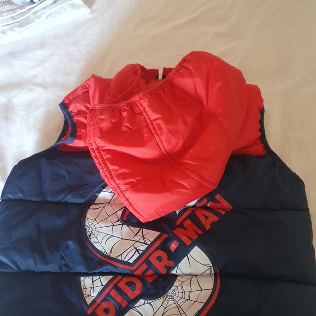 Chaleco acolchado Spiderman