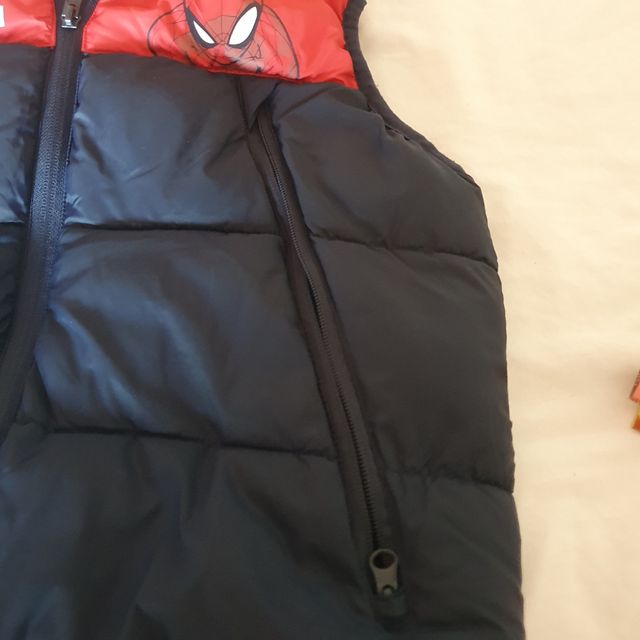 Chaleco acolchado Spiderman