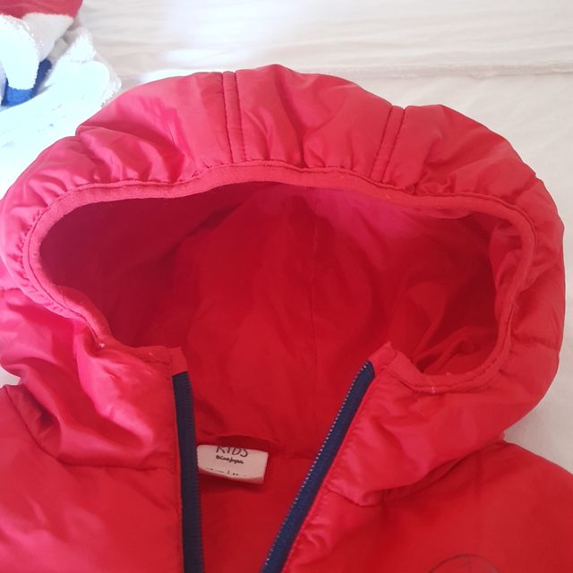 Chaleco acolchado Spiderman