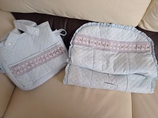 conjunto panera y funda silleta