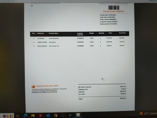 amortiguador blistein b4