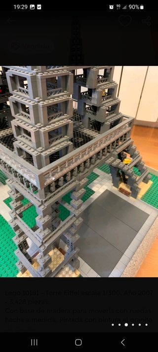 Lego Creator Expert Torre Eiffel