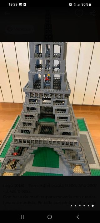 Lego Creator Expert Torre Eiffel