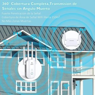 Amplificador Wifi 1200Mbps. Nuevo