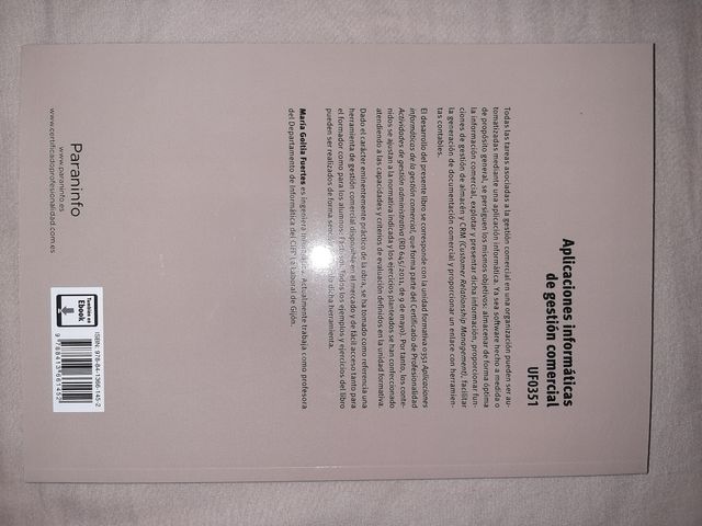 Aplicaciones informáticas de gestión comercial