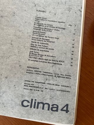 REVISTA DISEÑO CLIMA 4 1967