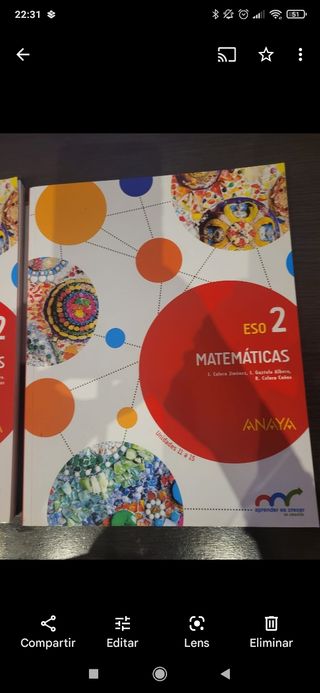 Libros Segundo de ESO