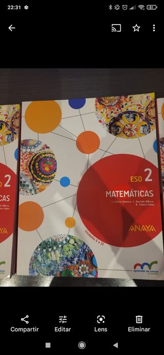 Libros Segundo de ESO