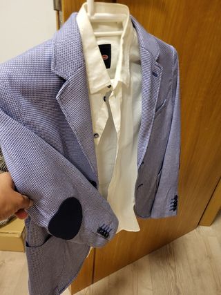 americana niño y camisa bugati niño