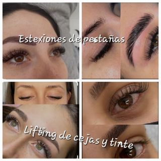 Lifting de pestañas y tinte. lifting cejas.