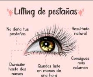 Lifting de pestañas y tinte. lifting cejas.