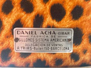 silla de barbero antigua