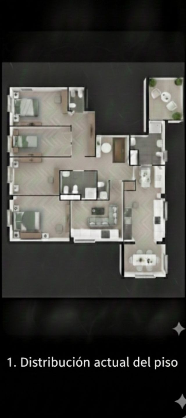 Piso venta Madrid 4 hab parking terraza. Urb priva
