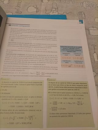 Libro de matemáticas para 1 bachillerato.