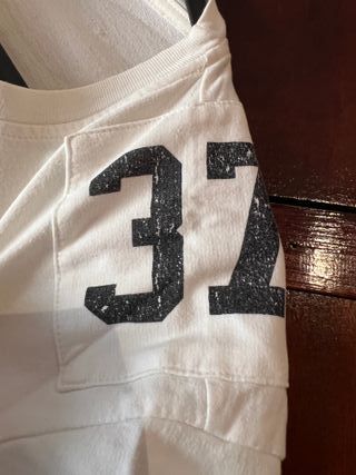 Camiseta manga larga estilo futbol americano t.XL