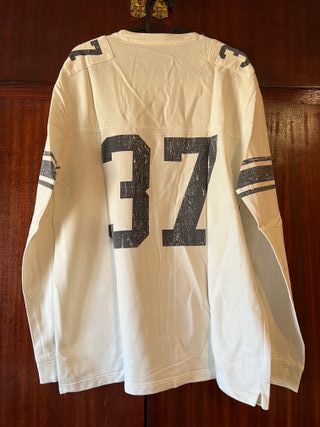 Camiseta manga larga estilo futbol americano t.XL